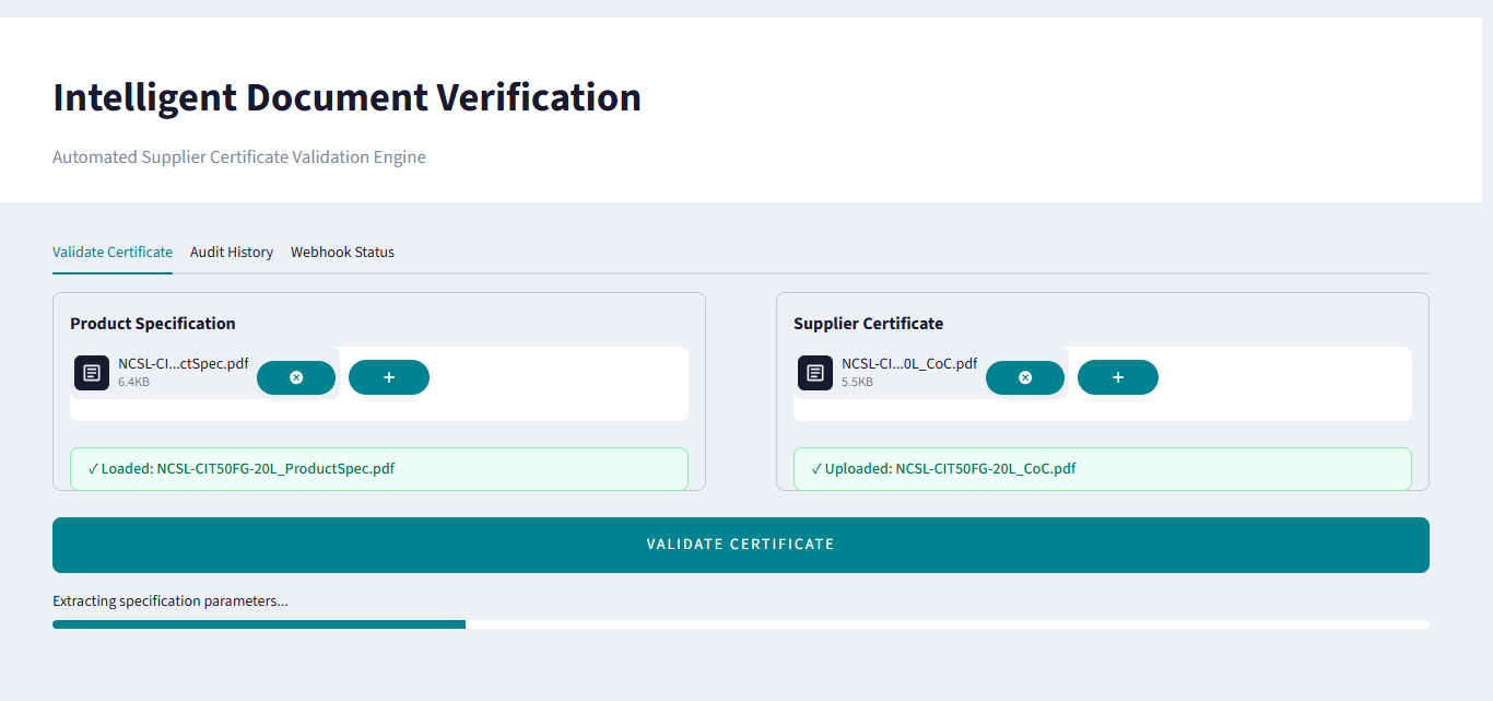 Intelligent Document Verification